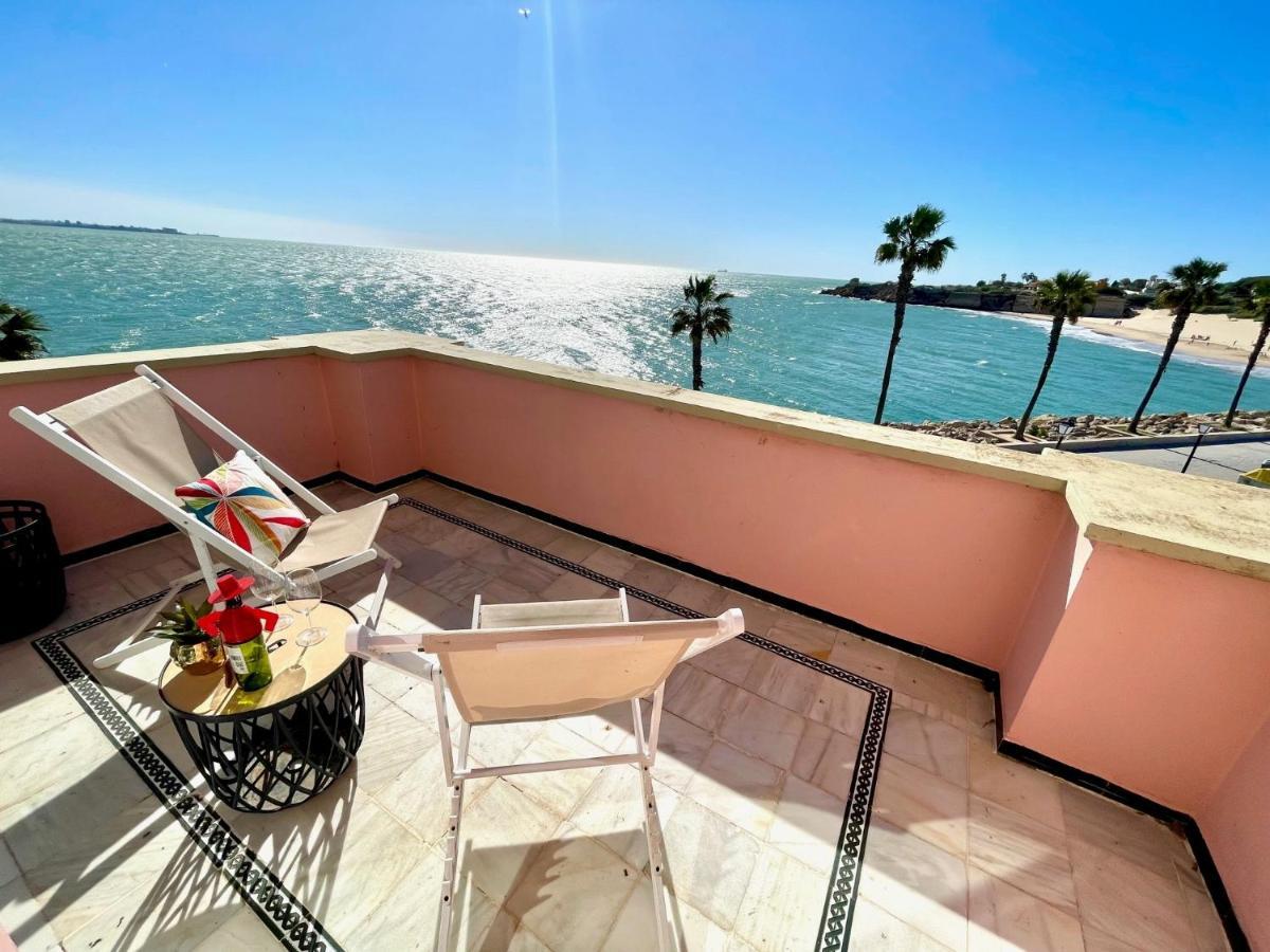 Gatu Villa Oceano Frente Al Mar En Puerto Sherry " Preferente Mayores De 25 Anos Y Familias " El Puerto de Santa María Esterno foto