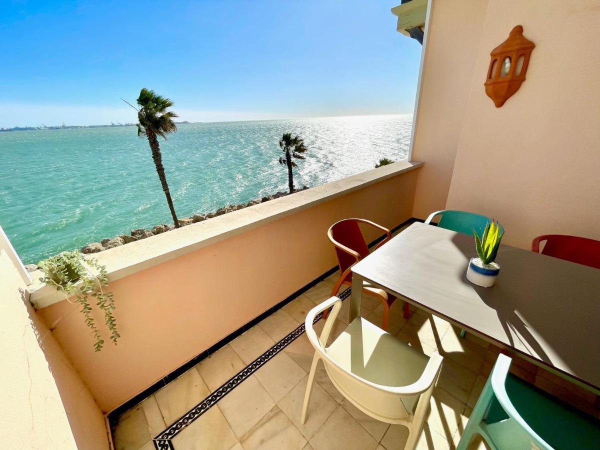 Gatu Villa Oceano Frente Al Mar En Puerto Sherry " Preferente Mayores De 25 Anos Y Familias " El Puerto de Santa María Esterno foto
