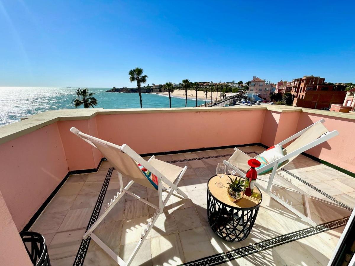 Gatu Villa Oceano Frente Al Mar En Puerto Sherry " Preferente Mayores De 25 Anos Y Familias " El Puerto de Santa María Esterno foto